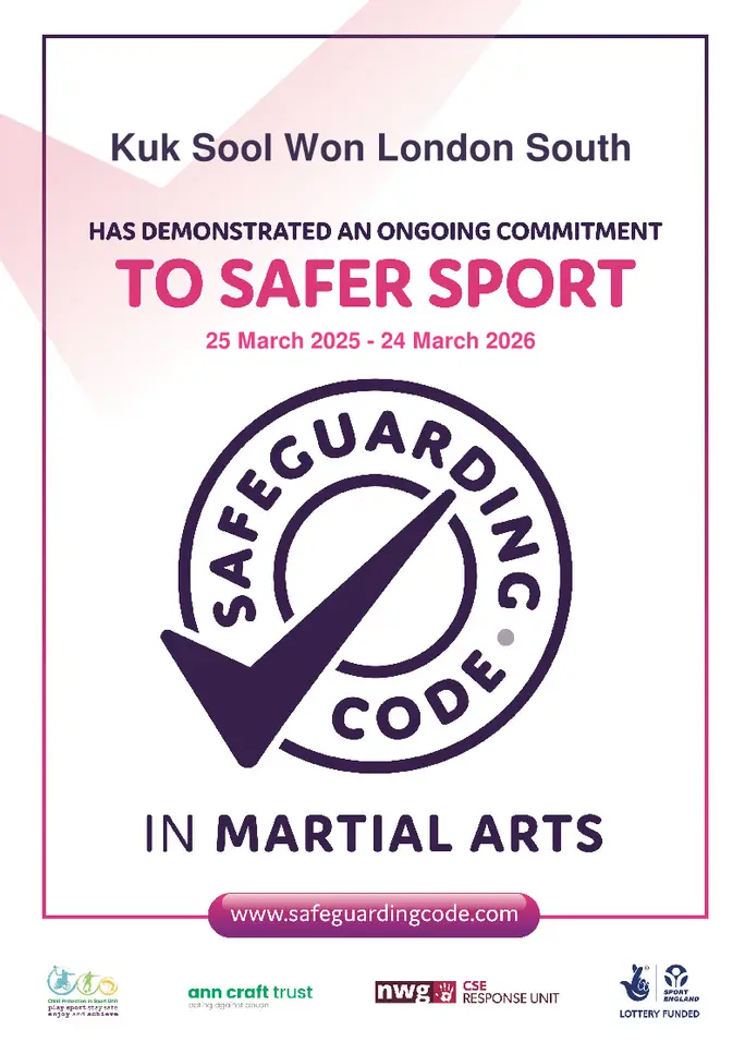 Safeguarding Code Certificate - KSWLS 2025